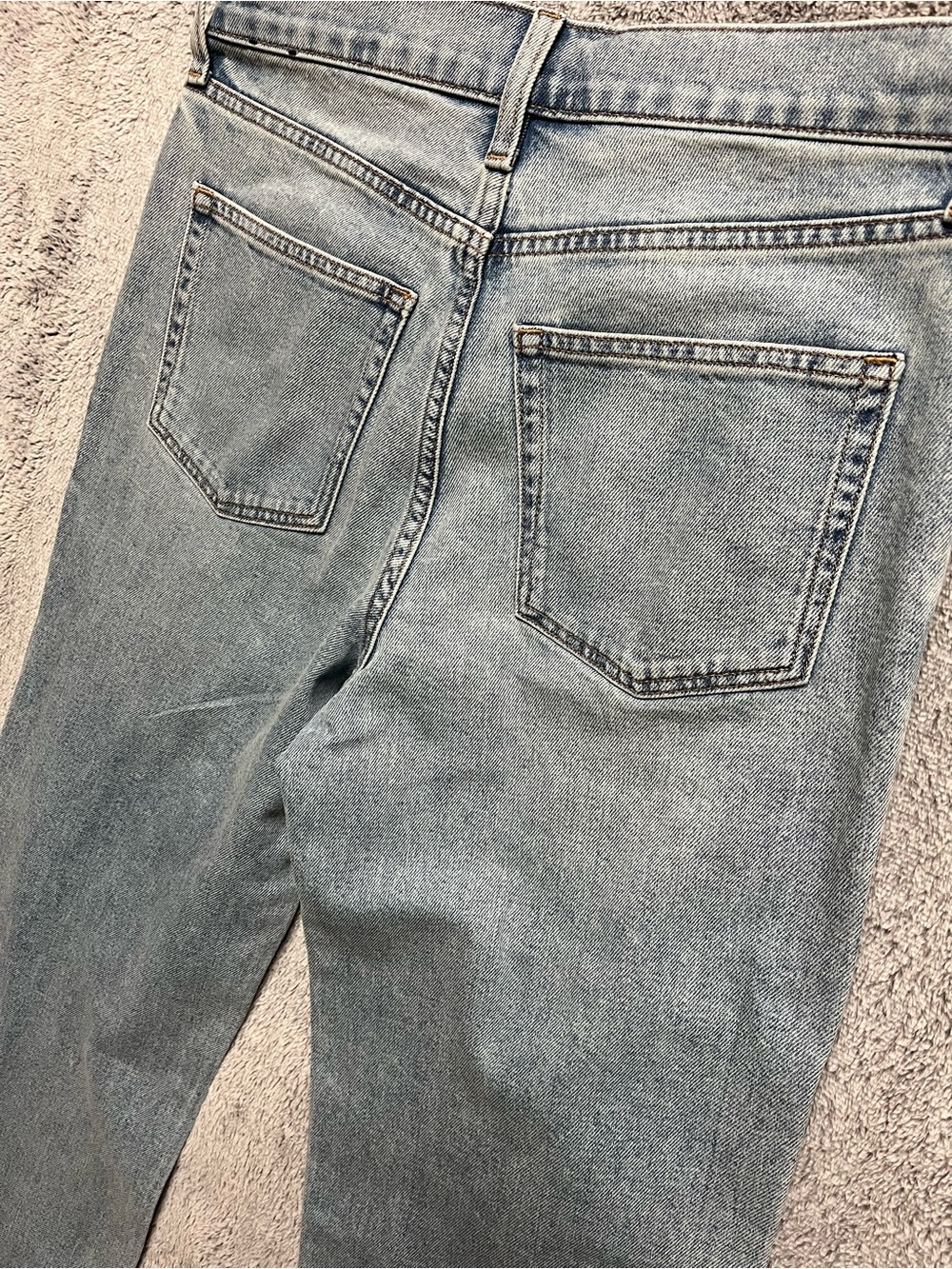 J. Crew women’s size 27 rhinestone full length slim wide leg jeans - Picture 8 of 8